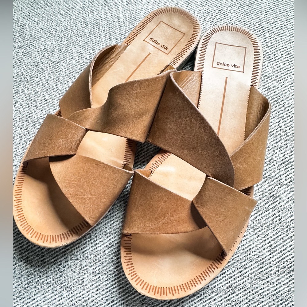 Dolce Vita Derby Leather Sandals